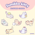 Sumikko Kitty Keychains
