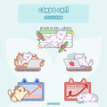 Corpo Cat! Stickers